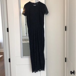 Ralph Lauren Lace Navy Romper; Worn once Sz. 4
